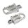 Biltwell Punisher XL rider footpegs polished