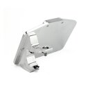 CPV, License plate bracket kit swing. Polished. EU