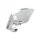 CPV, License plate bracket kit swing. Polished. EU