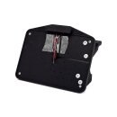 CPV, License plate bracket kit swing. Black. EU