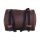 LongRide, roll bag waxed cotton narrow. Brown wax