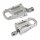Biltwell Punisher XL rider footpegs polished