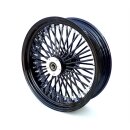 Black/Black King Spoke Wheel 18X5.5" rear