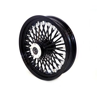 Black/Black King Spoke Wheel 16X3.5" front