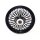 Black/Black King Spoke Wheel 16X3.5" front