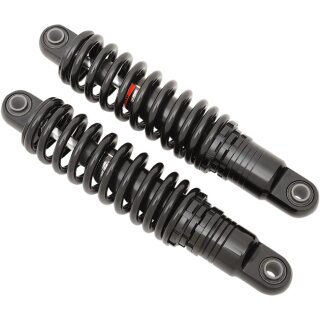 Premium Tieferlegung Stoßdämpfer schwarz für Harley XL Sportster 04-22 10.5"