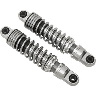 Premium Tieferlegung Stoßdämpfer chrom 10.5" für für Harley XL Sportster 04-22