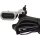 Lenker Armaturen Blinker Stripe chrom getönt für Harley V Rod Touring 09-17