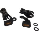 Lenker Armaturen Blinker Stripe schwarz vorn für...