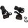 Lenker Armaturen Blinker Stripe schwarz vorn für Harley Touring Softail 09-23 EC