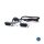 Lenker Armaturen Blinker Stripe smoke für Harley 96-17 EC