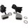 Lenker Armaturen Blinker Stripe smoke für Harley 96-17 EC