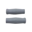 F J VL Vintage Style Handlebar Grip Set Grey für Harley 1909-1934