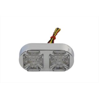 Chrome Maltese Tail Lamp