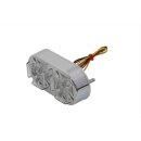 Chrome Maltese Tail Lamp