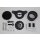 Wyatt Gatling Air Cleaner Kit Chrome