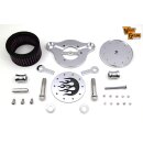 Wyatt Gatling Air Cleaner Kit Chrome