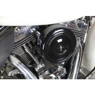 8  Round Air Cleaner Kit Black