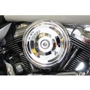 8  Round Air Cleaner Kit Chrome