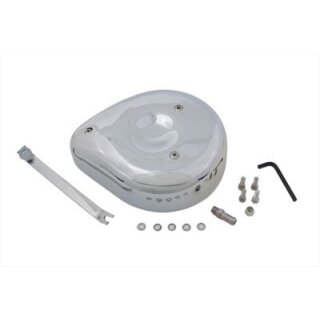 Tear drop Air Cleaner Kit Smooth Chrome