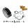 Wyatt Gatling New Era Air Cleaner Kit Chrome
