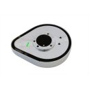 Tear Drop Air Cleaner Kit Chrome Flame