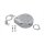 Tear Drop Air Cleaner Kit Chrome Flame