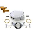 Wyatt Gatling V-Charger Air Cleaner Kit Chrome