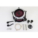 Exposed Filter Air Cleaner Kit Black