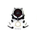 Exposed Filter Air Cleaner Kit Black