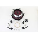 Exposed Filter Air Cleaner Kit Black