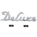 Chrome Softail Deluxe Front Fender Emblem Set