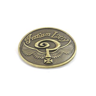 Indian Larry Oval Belt Buckle