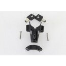 Black Helmet Lock with Pipe Key
