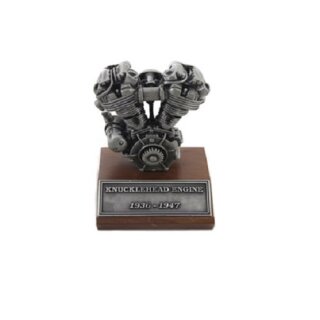 Old Knucklehead Motor Modell Dekoration aus Zinn Höhe 9cm