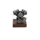 Old Knucklehead Motor Modell Dekoration aus Zinn Höhe 9cm