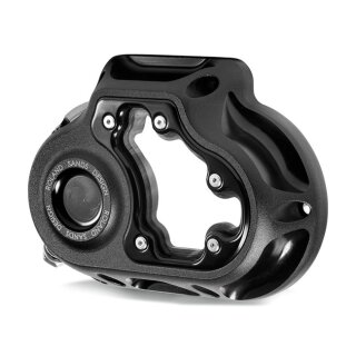 Black OPS RSD transmission cover Clarity cable clutch für Harley Softail M8 18-21