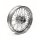 3.00 x 16 front wheel 40 spokes chrome