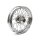 3.00 x 16 front wheel 40 spokes chrome