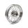 3.00 x 16 front wheel 40 spokes chrome