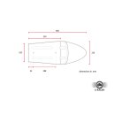 C-Racer C Classic universal Cafe Racer Umbau Motorrad Sitz schwarz