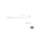 C-Racer Universal FC Classic Motorrad Cafe Racer Solo Sitz Kit braun