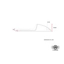 C-Racer Universal Long Classic B Sitzbank schwarz