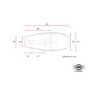 C-Racer, Flat Racer SCR4 seat. Black