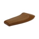 C-Racer, Flat Racer SCR4FC seat fully covered. Dark brown