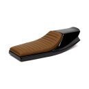 C-Racer universal Flat Track Racer seat dark brown Sitz braun