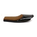 C-Racer universal Flat Track Racer seat dark brown Sitz braun