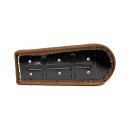 C-Racer universal Scrambler Scrambsadle Sitz braun