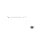 C-Racer universal Scrambler Scrambsadle Sitz braun