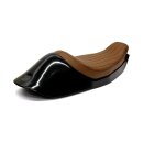 C-Racer, Sportster Cafe Racer seat. Dark brown